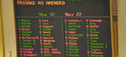 The Georgia General Assembly reconvenes tomorrow